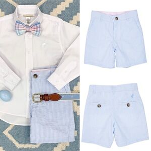 TBBC The Beaufort Bonnet Company Charlie’s Chinos Seersucker Breaker Blue 9